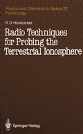 Cover: Radio Techniques for Probing the Terrestrial Ionosphere - Springer