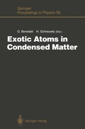 Cover: Exotic Atoms in Condensed Matter - Springer