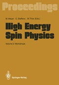 Cover: High Energy Spin Physics - Springer