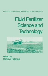 Enlarge image Cover: Fluid Fertilizer Science and Technology - CRC Press