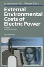 Cover: External Environmental Costs of Electric Power - Springer