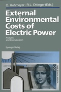 Cover: External Environmental Costs of Electric Power - Springer