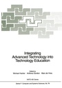 Cover: Integrating Advanced Technology into Technology Education - Springer