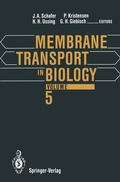Cover: Membrane Transport in Biology - Springer