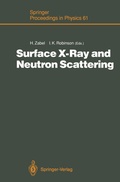 Cover: Surface X-Ray and Neutron Scattering - Springer