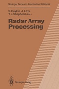 Cover: Radar Array Processing - Springer