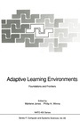 Cover: Adaptive Learning Environments - Springer