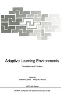 Cover: Adaptive Learning Environments - Springer