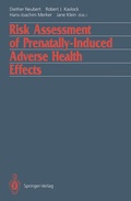 Cover: Risk Assessment of Prenatally-Induced Adverse Health Effects - Springer