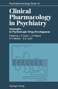 Cover: Clinical Pharmacology in Psychiatry - Springer