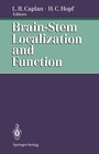 Cover: Brain-Stem Localization and Function - Springer