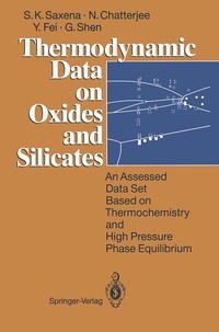 Enlarge image Cover: Thermodynamic Data on Oxides and Silicates - Springer