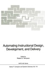 Cover: Automating Instructional Design, Development, and Delivery - Springer