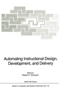 Cover: Automating Instructional Design, Development, and Delivery - Springer