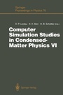 Cover: Computer Simulation Studies in Condensed-Matter Physics VI - Springer