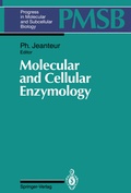 Cover: Molecular and Cellular Enzymology - Springer