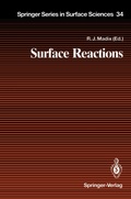 Cover: Surface Reactions - Springer