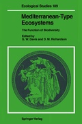 Cover: Mediterranean-Type Ecosystems - Springer
