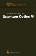 Cover: Quantum Optics VI - Springer