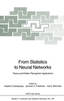 Cover: From Statistics to Neural Networks - Springer