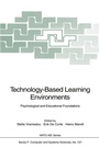 Cover: Technology-Based Learning Environments - Springer