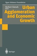 Cover: Urban Agglomeration and Economic Growth - Springer