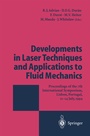 Cover: Developments in Laser Techniques and Applications to Fluid Mechanics - Springer