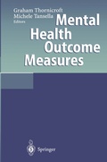 Cover: Mental Health Outcome Measures - Springer