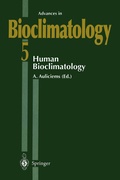 Cover: Human Bioclimatology - Springer