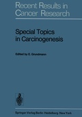 Cover: Special Topics in Carcinogenesis - Springer