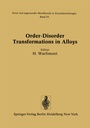 Cover: Order-Disorder Transformations in Alloys - Springer