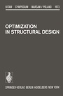 Cover: Optimization in Structural Design - Springer