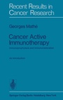Cover: Cancer Active Immunotherapy - Springer