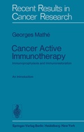 Cover: Cancer Active Immunotherapy - Springer