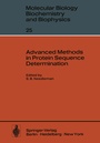 Cover: Advanced Methods in Protein Sequence Determination - Springer