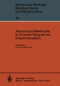 Cover: Advanced Methods in Protein Sequence Determination - Springer