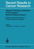 Cover: Adjuvant Therapies and Markers of Post-Surgical Minimal Residual Disease I - Springer