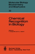 Cover: Chemical Recognition in Biology - Springer