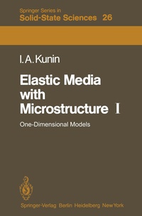 Abbildung von: Elastic Media with Microstructure I - Springer