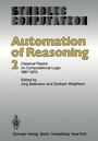 Cover: Automation of Reasoning - Springer