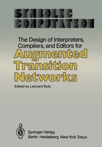 Enlarge image Cover: The Design of Interpreters, Compilers, and Editors for Augmented Transition Networks - Springer