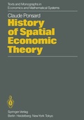 Cover: History of Spatial Economic Theory - Springer