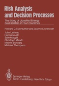 Cover: Risk Analysis and Decision Processes - Springer