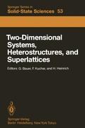 Cover: Two-Dimensional Systems, Heterostructures, and Superlattices - Springer
