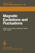 Cover: Magnetic Excitations and Fluctuations - Springer