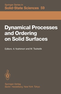 Enlarge image Cover: Dynamical Processes and Ordering on Solid Surfaces - Springer