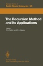 Cover: The Recursion Method and Its Applications - Springer