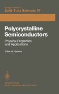 Cover: Polycrystalline Semiconductors - Springer