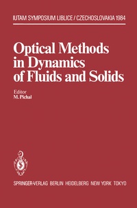 Abbildung von: Optical Methods in Dynamics of Fluids and Solids - Springer