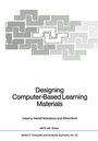 Cover: Designing Computer-Based Learning Materials - Springer